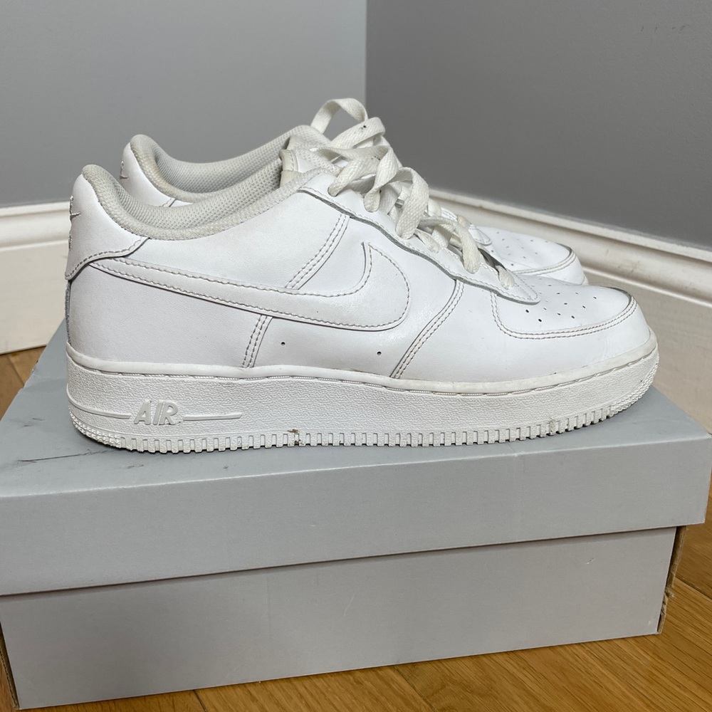 Nike Air Force One. Used and Worn Sneakers